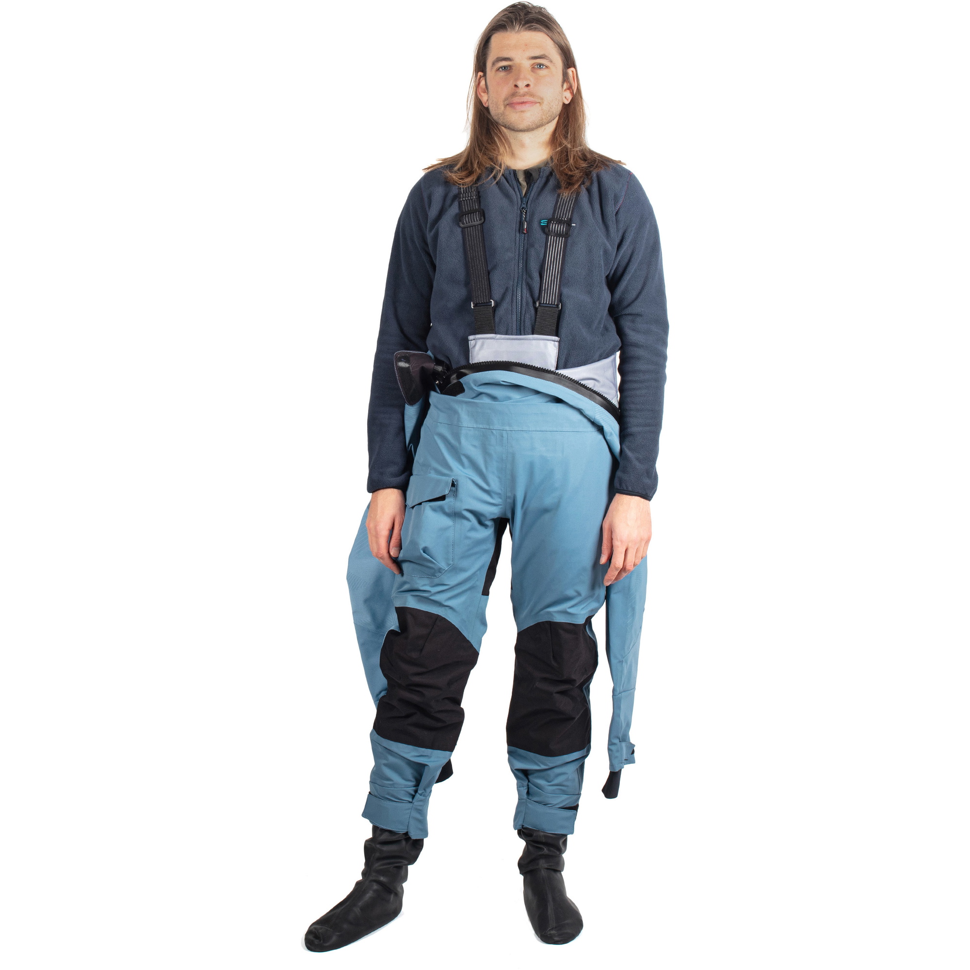 2026 Gul Männer Dartmouth Eclip Zip Drysuit GM0378-B9 - Blue