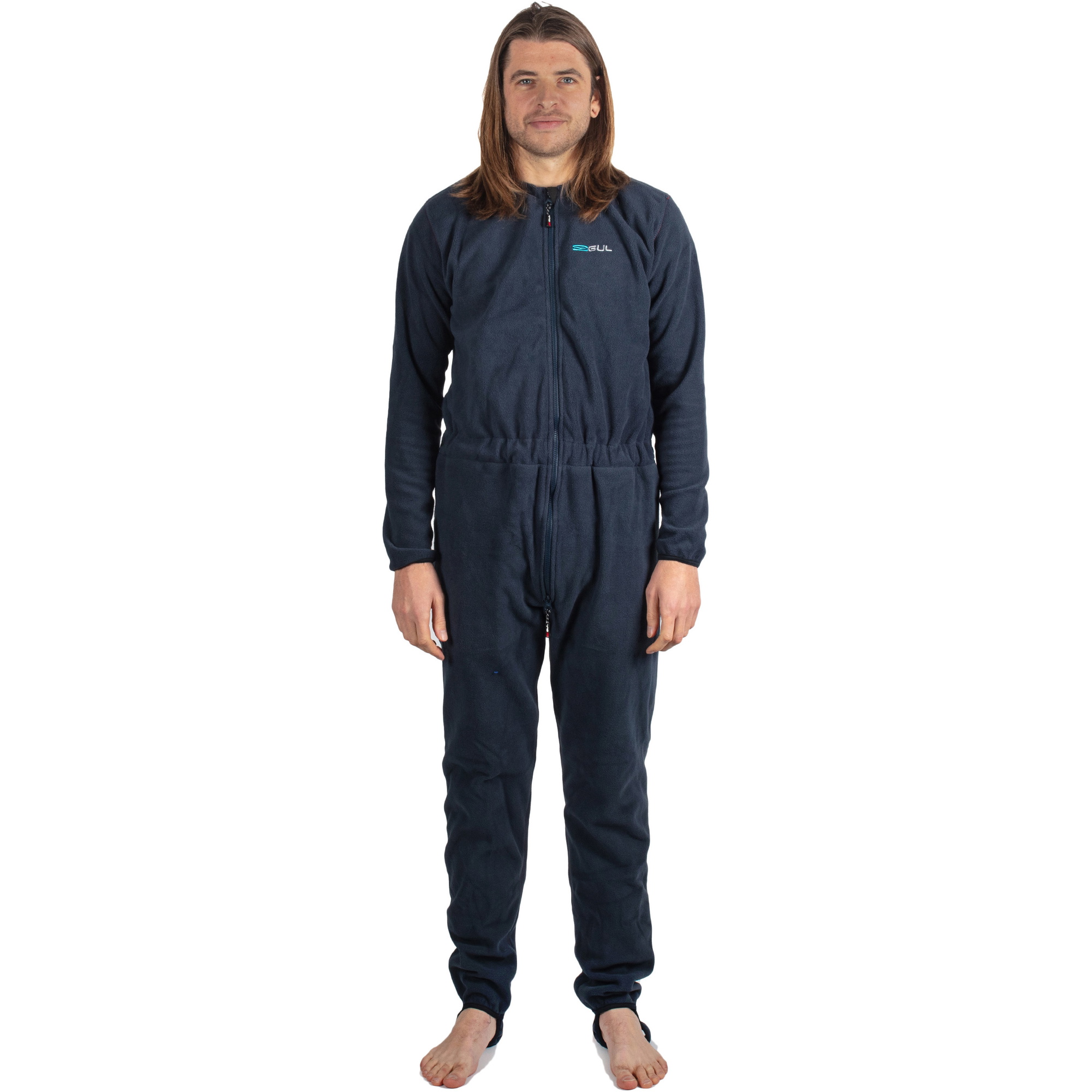 2025 Gul Männer Dartmouth Eclip Zip Drysuit & Underfleece GM0378-B9 - Black