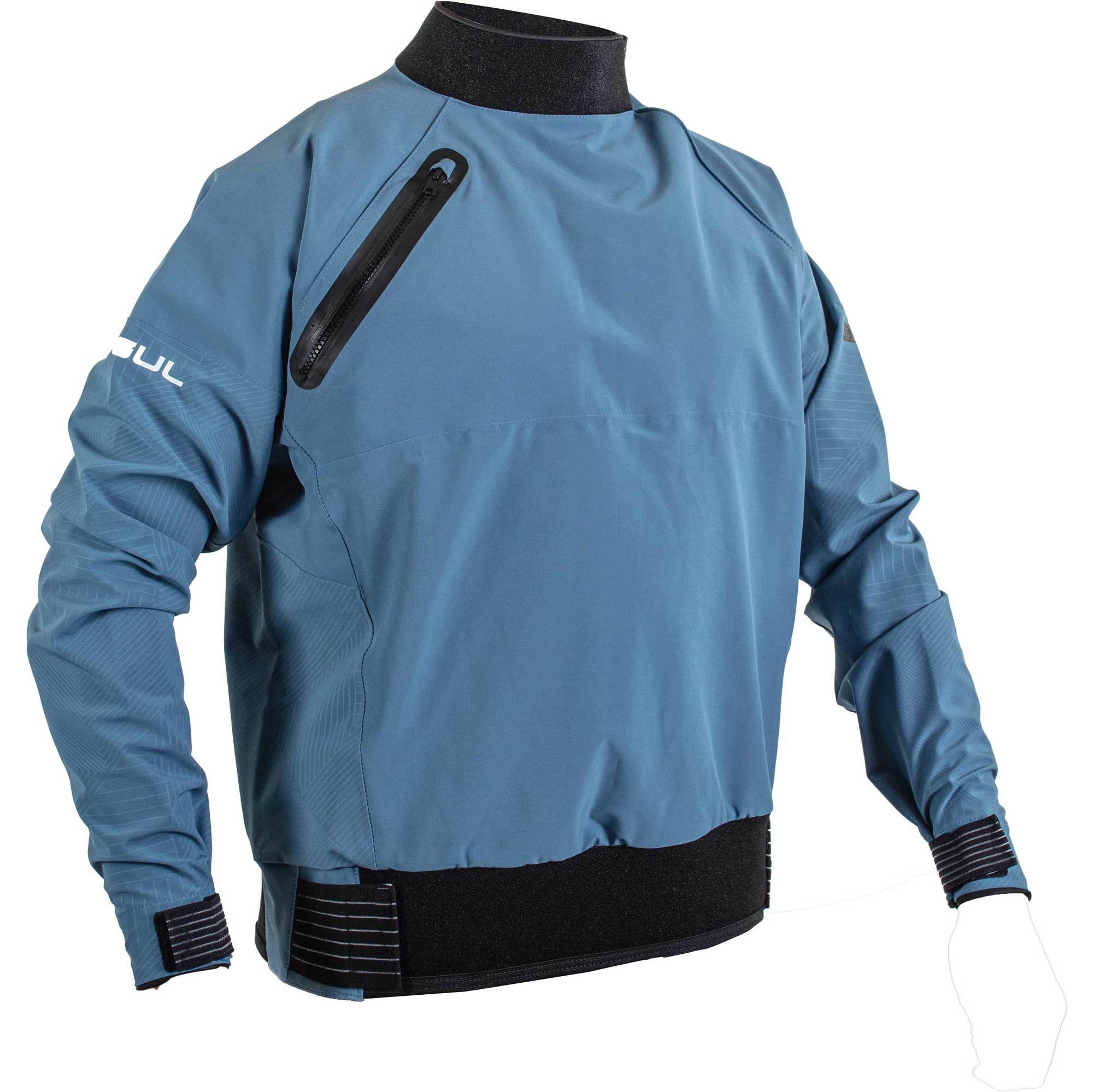 2026 Gul Junior Gamma Taped Spray Top ST0021-B9 - Blue / Grey