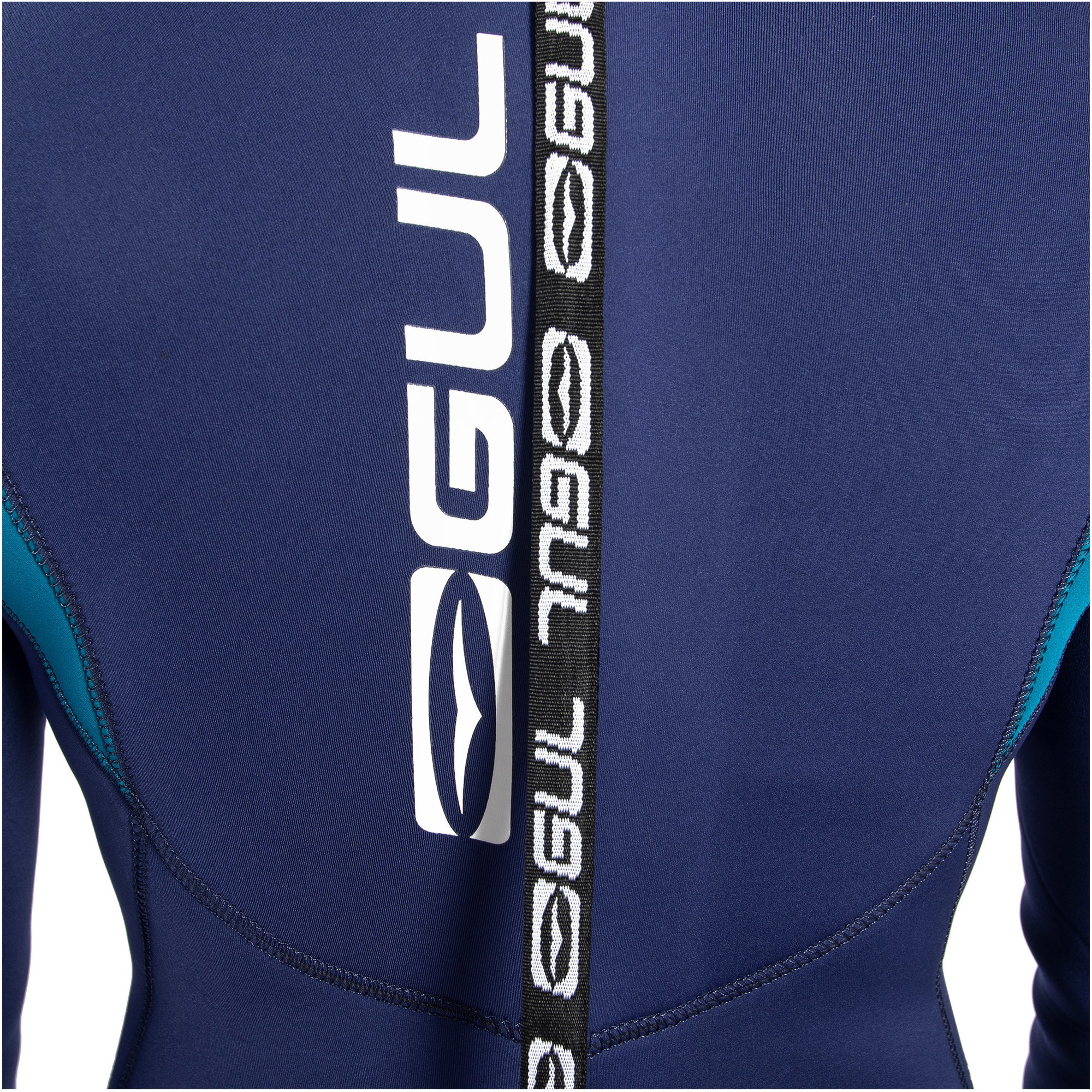 Gul Frauen Response 4/3mm Gbs Rückenreißverschluss Neoprenanzug RE1248-C1 - Blue / Paisley