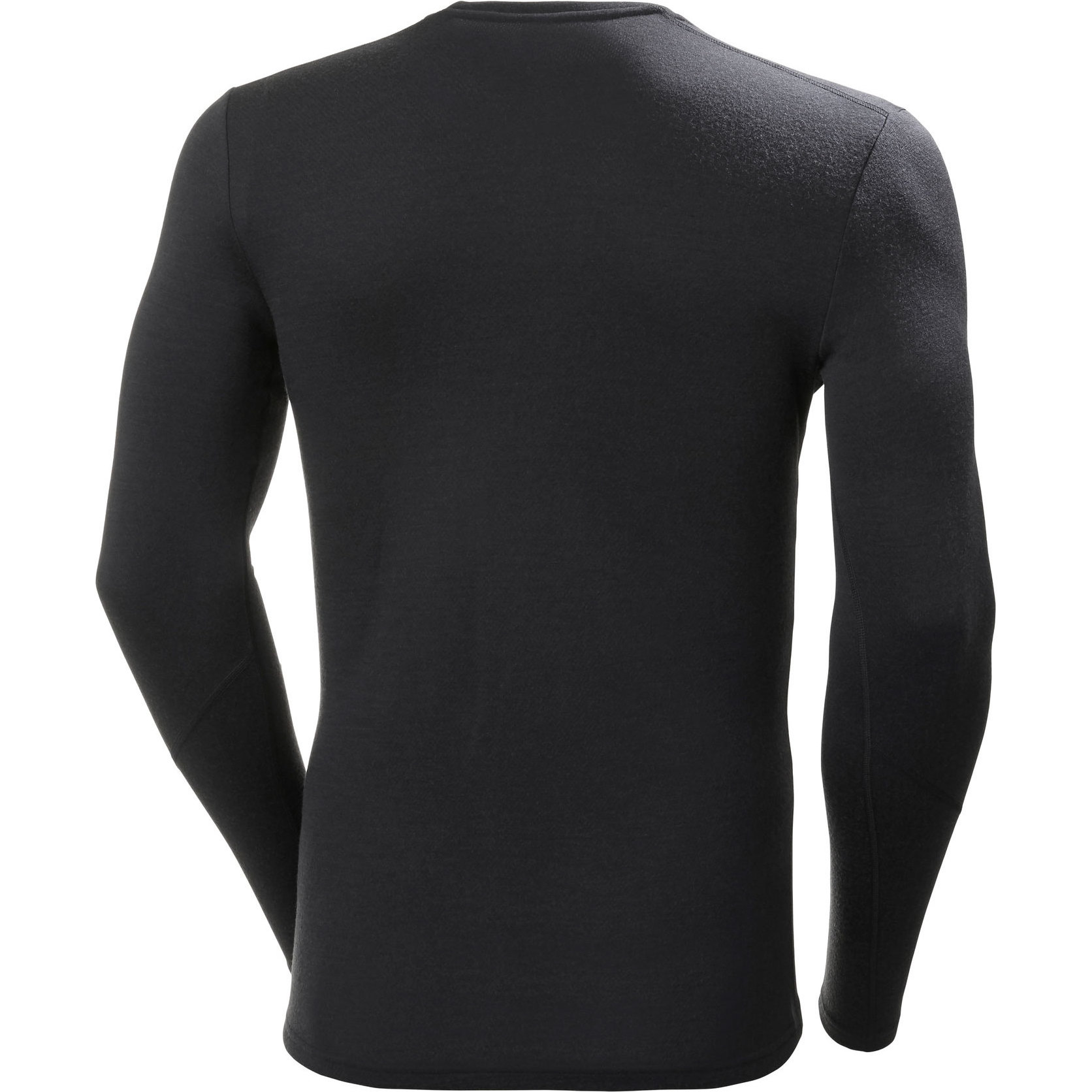 2021 Helly Hansen Mens Lifa Merino Mid Weight Crew Top 49364 - Black