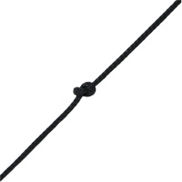 Compact Braid 78 Schlauchboot Seil Schwarz