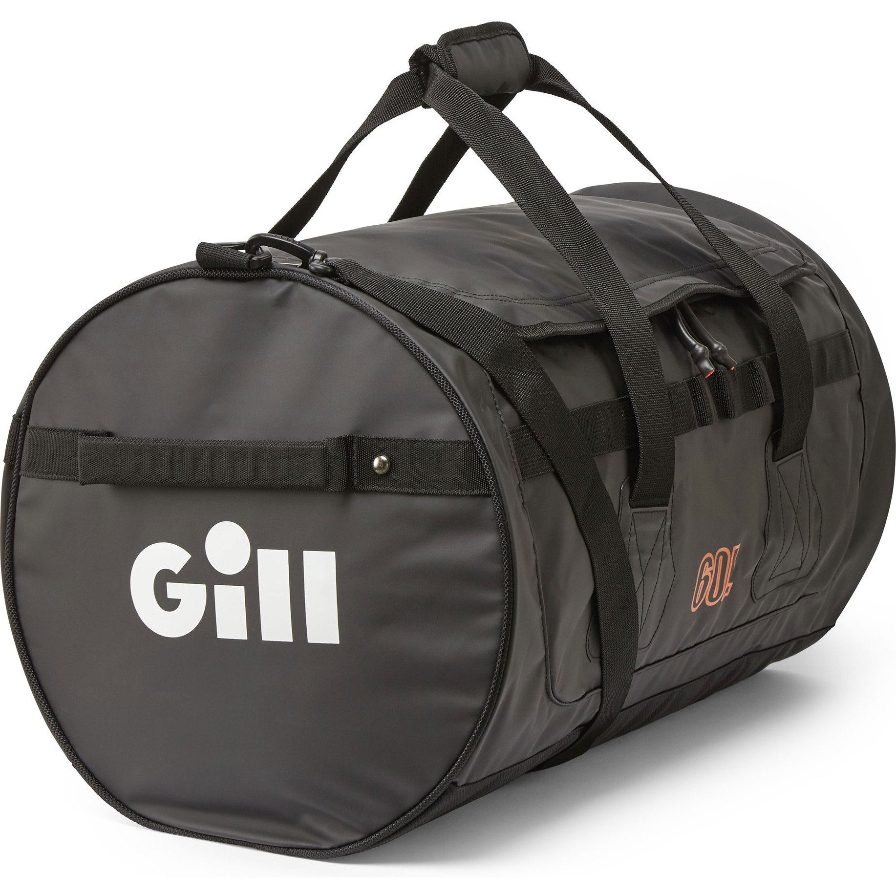 2026 Gill Tarp Barrel Bag 60L Black L083