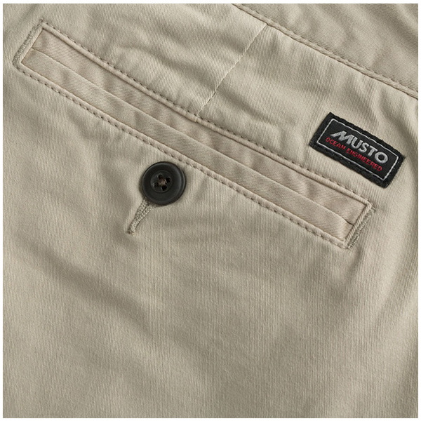 2019 Musto Chino Shorts Light Stone Lwst008
