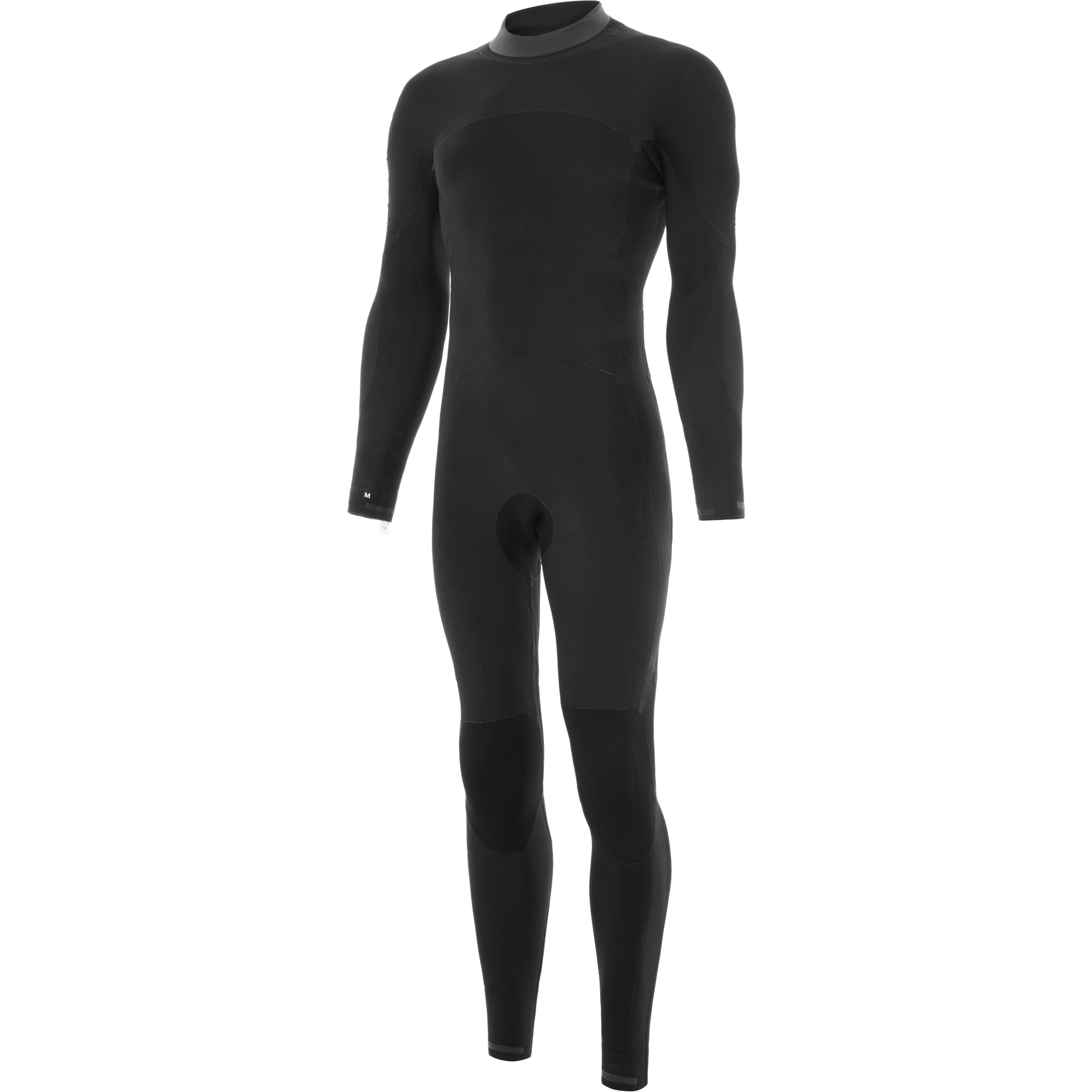 2025 Nyord Männer Furno 3/2mm Rückenreißverschluss Gbs Neoprenanzug FBM32001 - Black