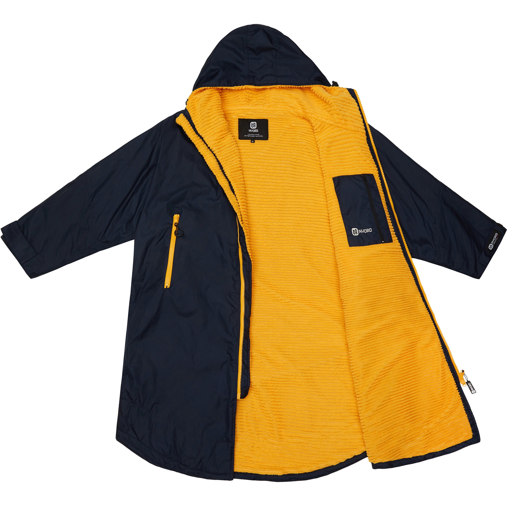 2024 Nyord Primaloft® Outdoor Wickelmantel Acc0005 - Navy / Gelb