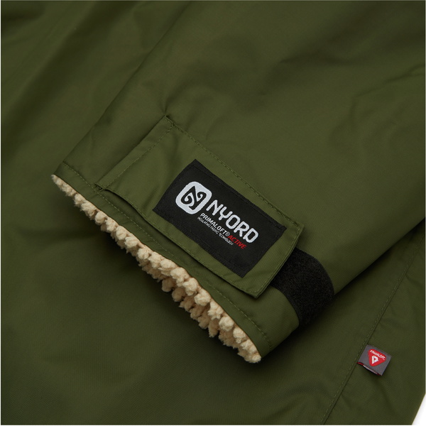 2026 Nyord Primaloft Outdoor-Wickelmantel ACC0005 - Khaki / Ecru
