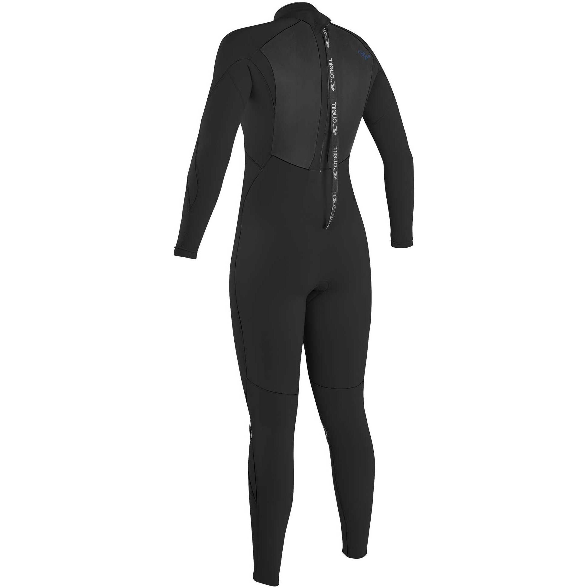 2026 O'Neill Frauen Epic 3/2mm Gbs Rückenreißverschluss Neoprenanzug 4213B - Black