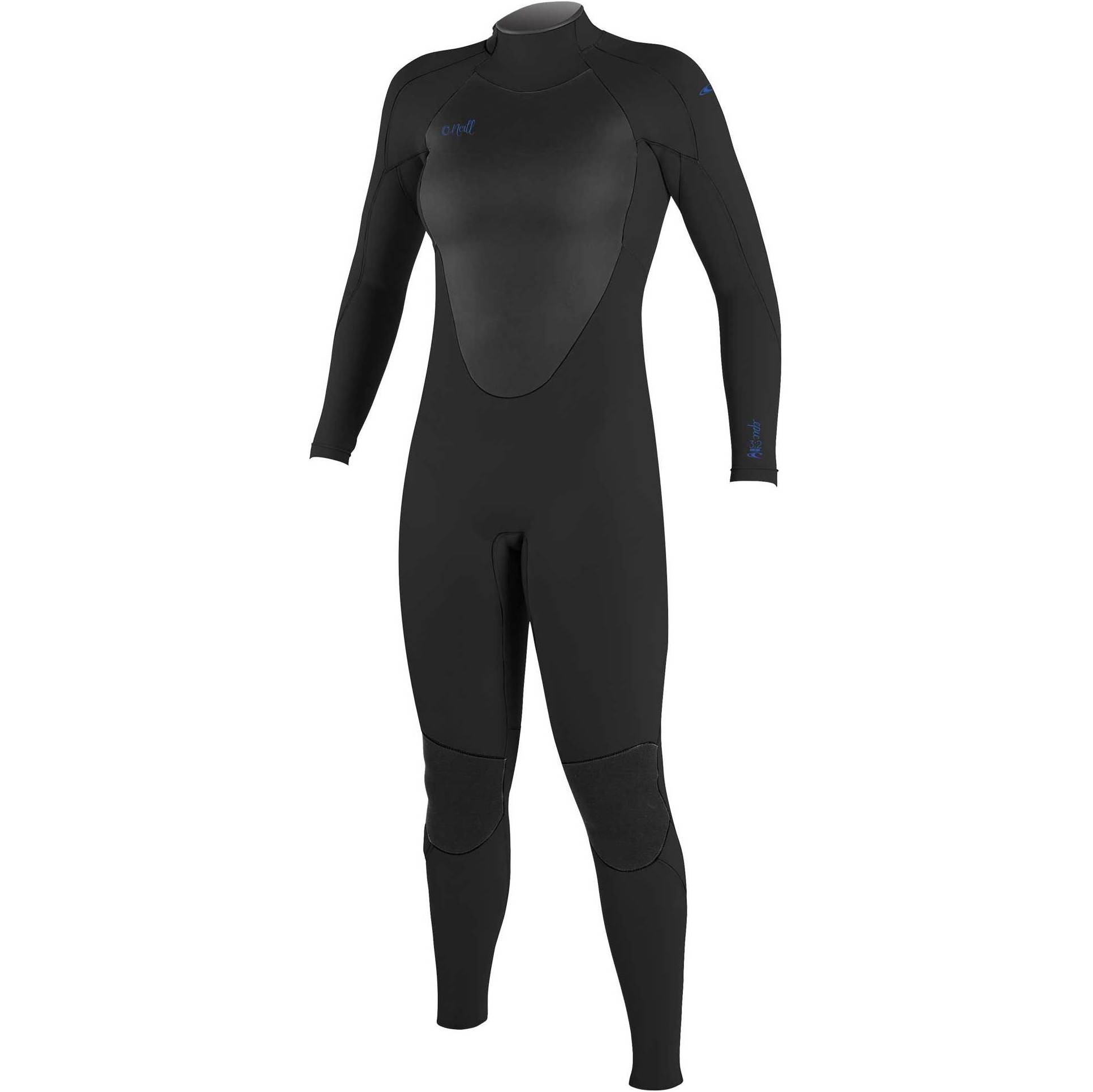 2026 O'Neill Frauen Epic 3/2mm Gbs Rückenreißverschluss Neoprenanzug 4213B - Black