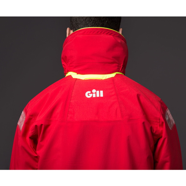 2021 Gill OS2 Mens Offshore Jacket Red OS24J