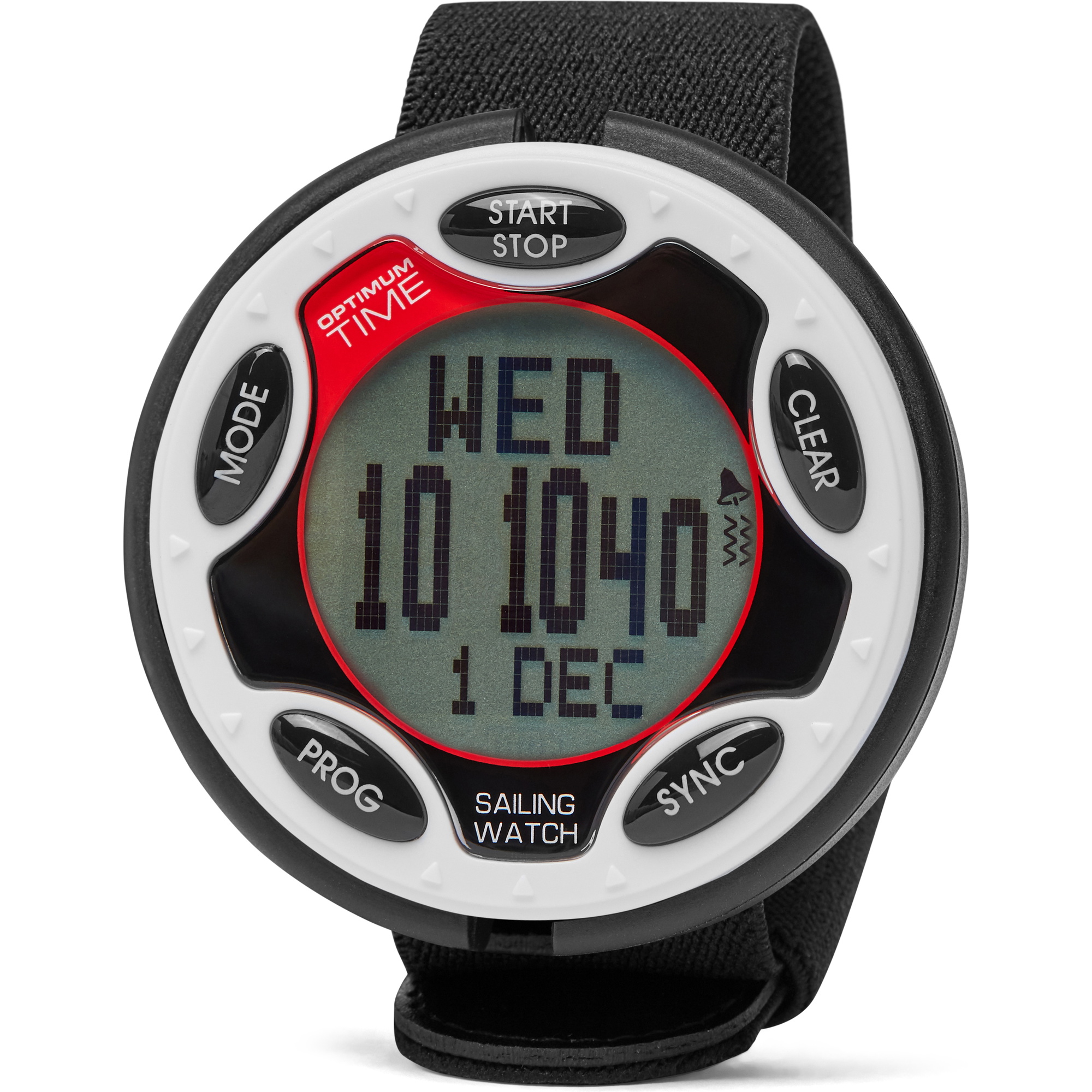 2026 Optimum Time Series 14 Rechargeable Sailing Watch OS145 - White