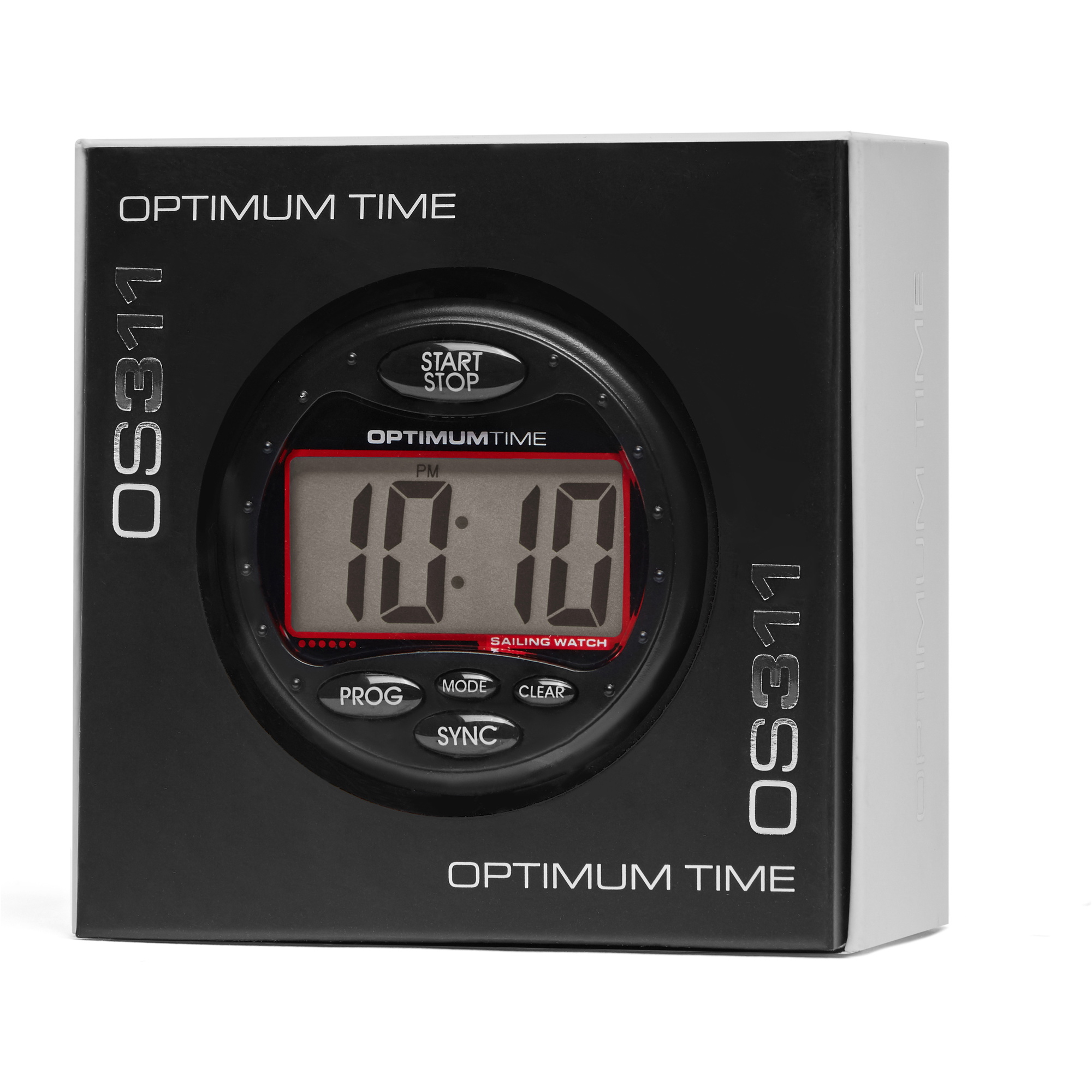 Optimum Time -Serie 3 2026 OS3 Segeluhr OS31 - Black Edition