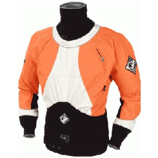 Palm Damen Langarm Element Neopren - Ansatz - Paddel - Dry Top Orange / Creme