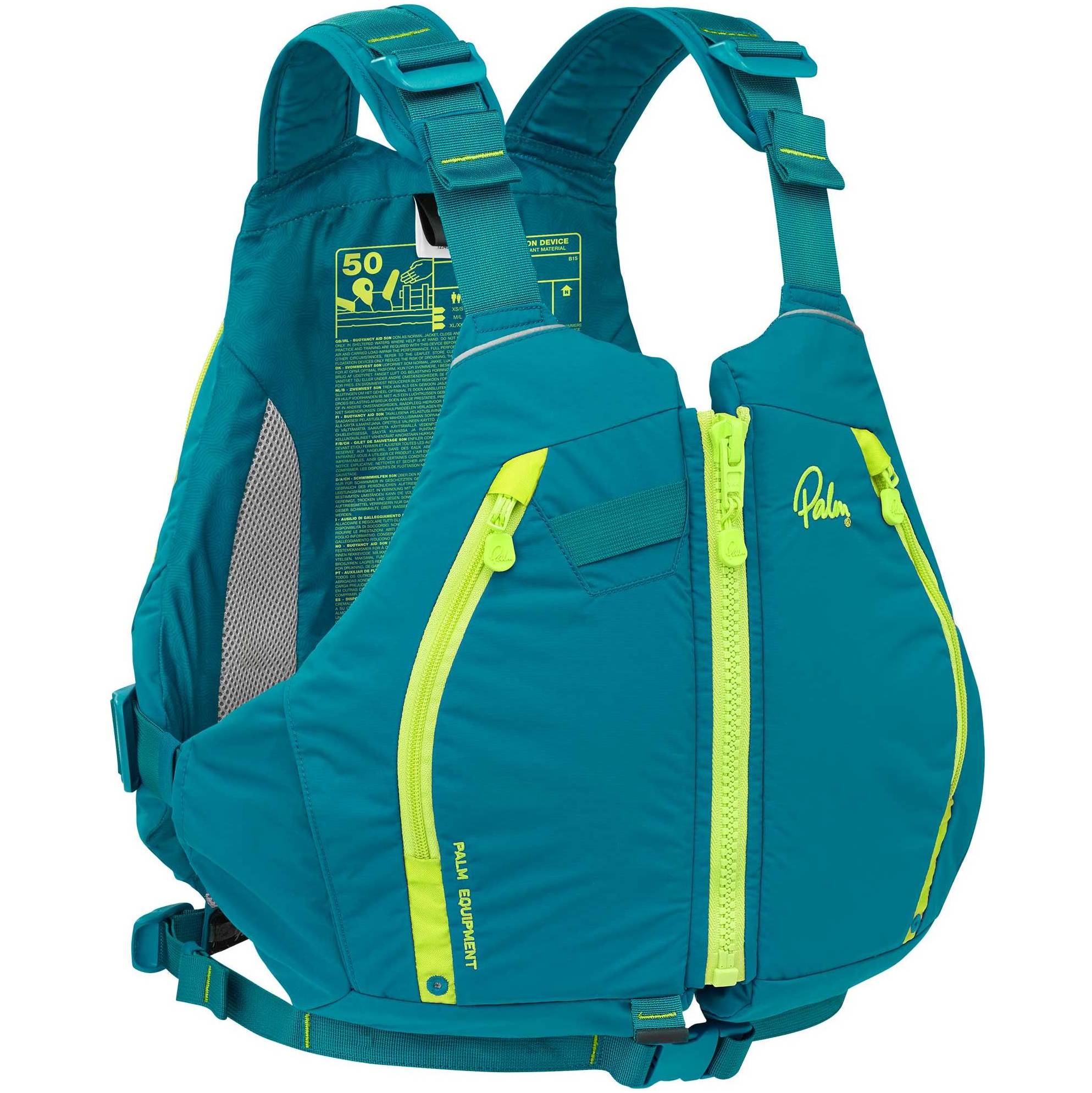 2026 Palm Peyto Tourenkajak Pfd 12639 - Teal
