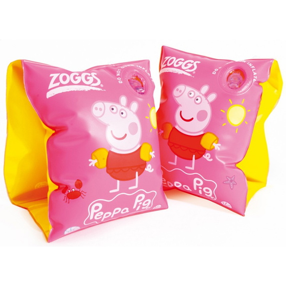 2017 Zoggs Peppa Pig Armbinden 2-6 Jahre PINK 382219