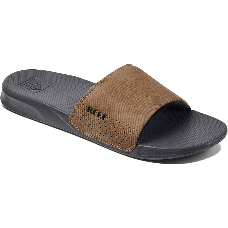 2025 Reef Mens One Sliders RF0A3OND - Grey / Tan