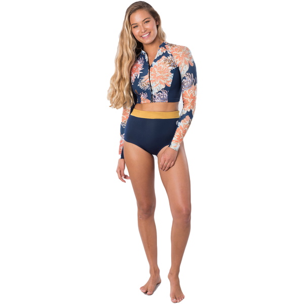 2021 Rip Curl Damen Searchers High 1mm Neopren Shorts Wsh9cw - Navy