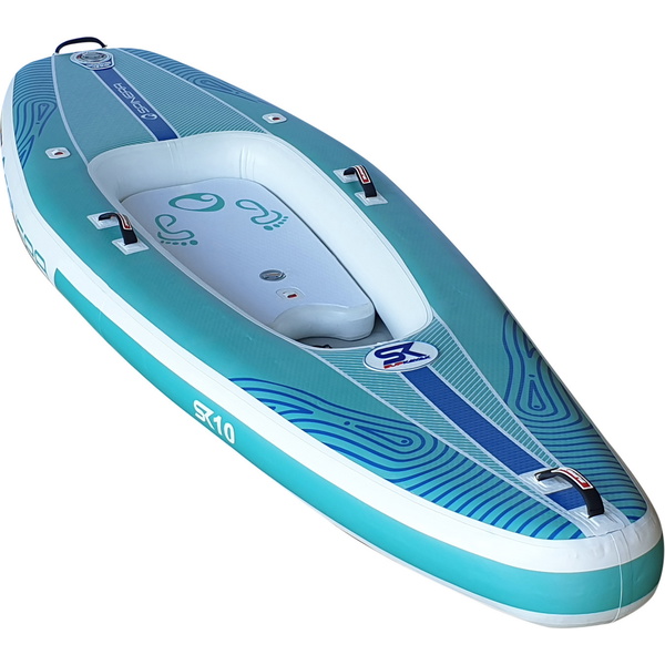 Spinera SK 10'0 1 Person Aufblasbares SupKayak Paket - Blue