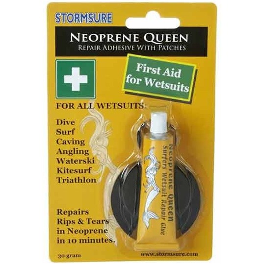Neopren Queen Kleber Quick Fix Erste Hilfe Für Neoprenanzüge - Kleber + Neoprenpflaster