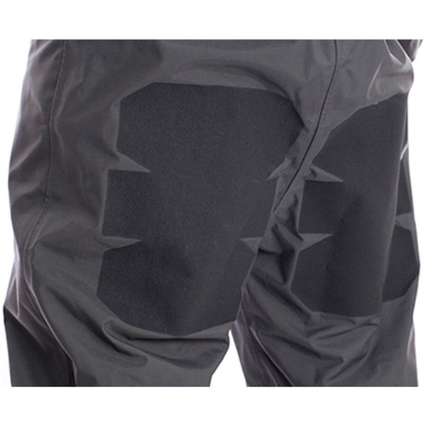 2026 Typhoon Ezeedon 3 Drysuit Front Zip - Front Zip + Stoff Socken & Underfleece Grau 100158