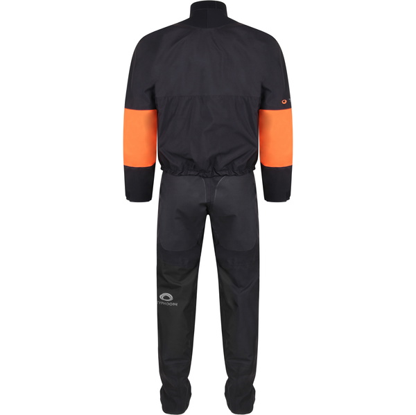 2026 Typhoon Roan Hinge Zip Drysuit 100184 - Orange / Graphite