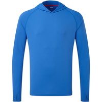 Herren Uv Tec Hoody Blau