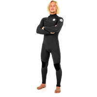 Aggrolite 3/2mm Chest Zip Neoprenanzug Schwarz