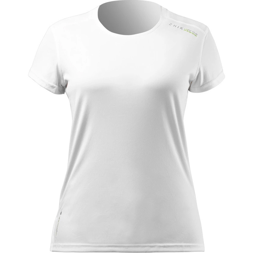 2025 Zhik Frauen UVActive Short Sleeve Tee ATP-0075-W-WHT - White