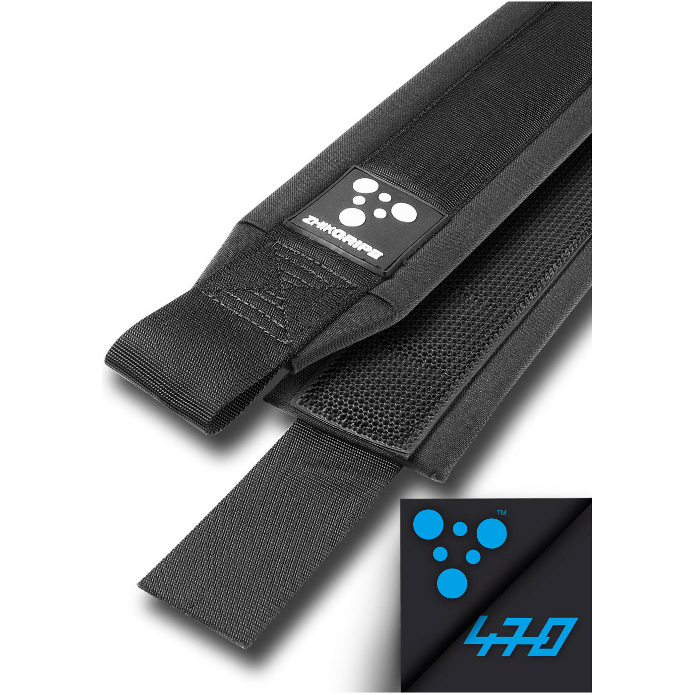 2026 Zhik Zhikgrip Ii 470 Riemen Riemen-204 - Schwarz