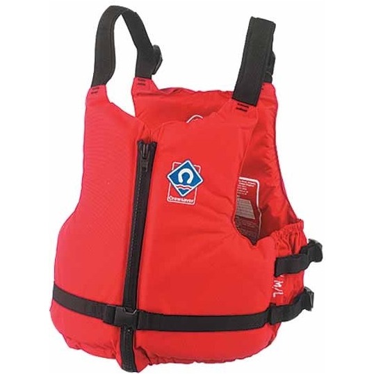 2025 Crewsaver Junior Centre Zip 70N Buoyancy Aid RED 2359