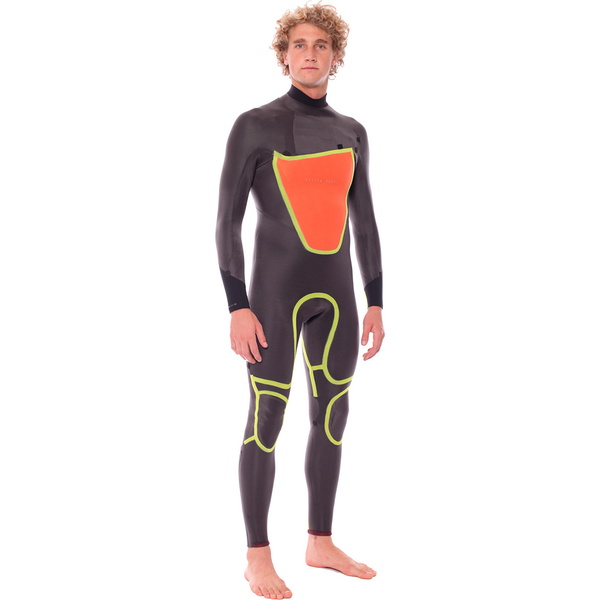 2016 Billabong Foil 3 / 2mm Chest Zip GBS Steamer Wetsuit CAMO U43M06