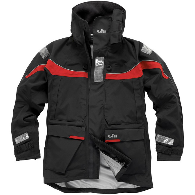 Gill Herren OS1 Offshore Ocean Jacke Graphit OS11J