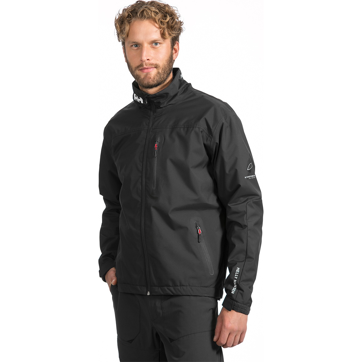2024 Helly Hansen Männer Crew Midlayer Jacket 30253 -.. Black