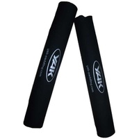 Kayak Roof Rack Bar Pads BLACK Large 80cm