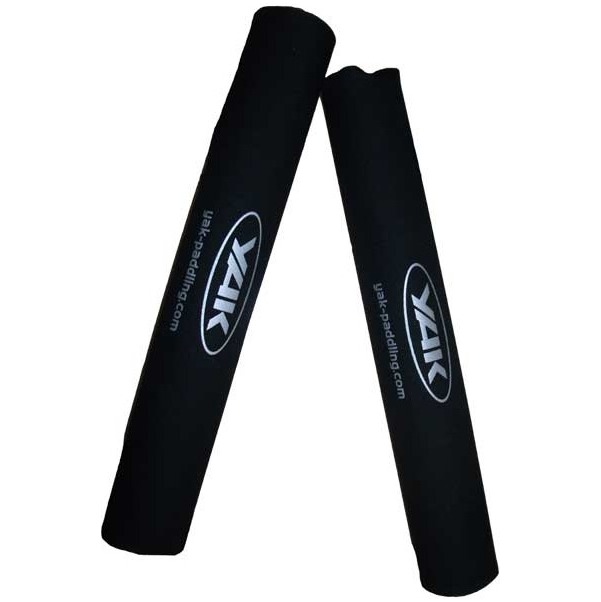 2020 Yak Kayak Roof Rack Bar Pads BLACK Large 80cm 6258