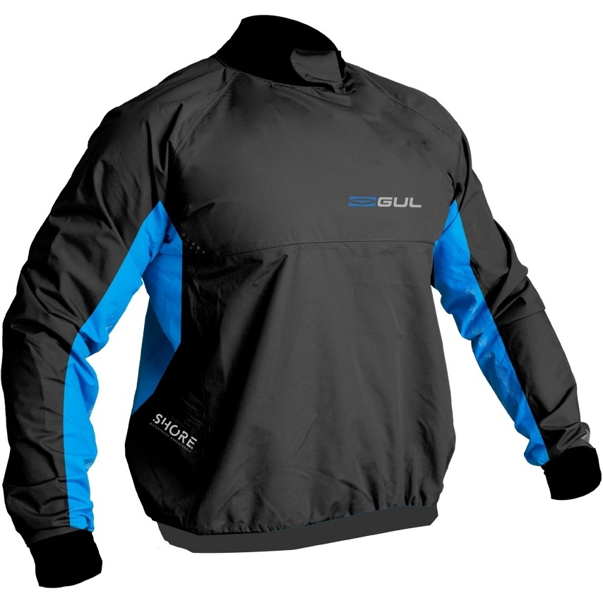 2020 Gul Junior Shore Taped Spray Top Schwarz / Blau St0030-b5