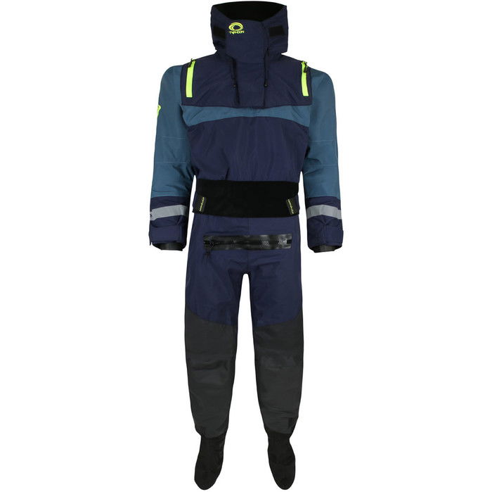 2024 Typhoon Multisport 5 Seekajak Drysuit - Navy / Blaugrn