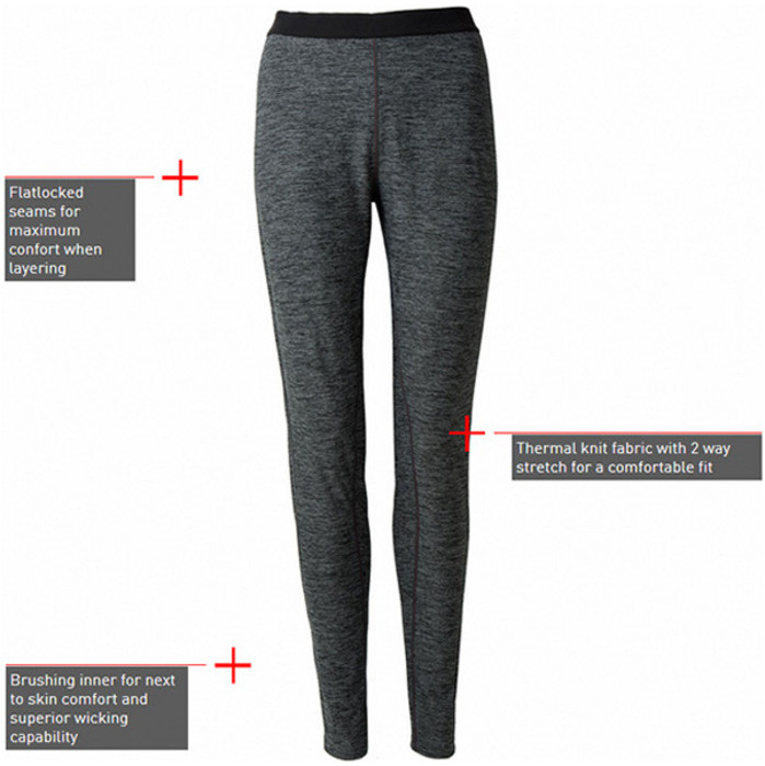 2024 Gill Frauen Basisschicht Leggings Asche 1283w