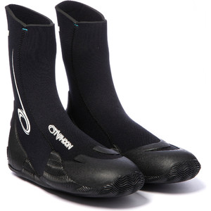 2021 Typhoon Vortex 5mm Round Toe Wetsuit Boots 300320 - Black