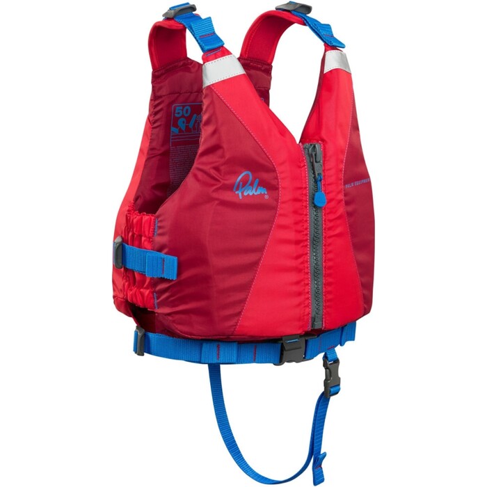 2024 Palm Junior Quest PFD Buoyancy Aid 13277 Flame / Chilli