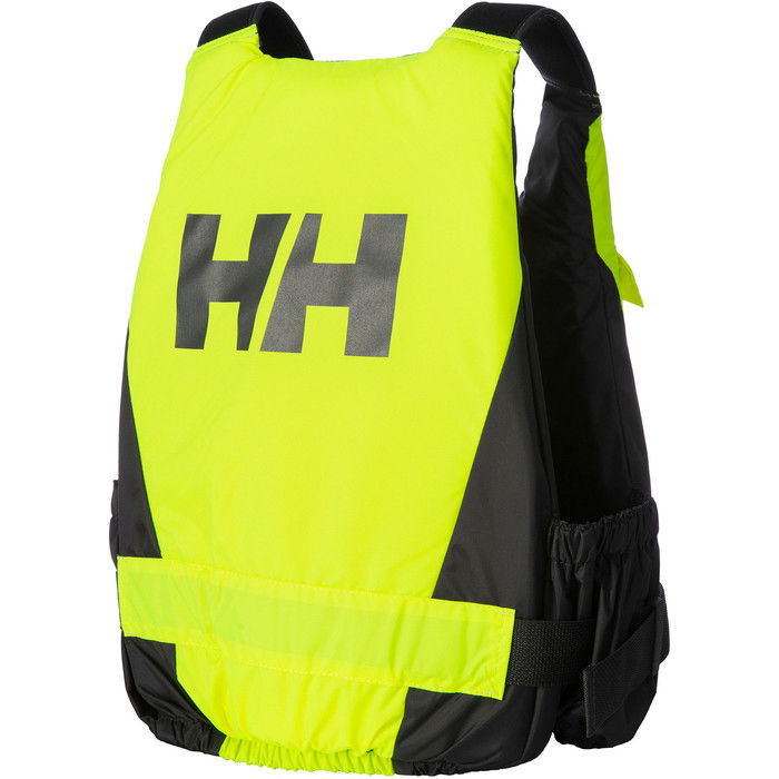 2024 Helly Hansen 50n Rider Weste / Schwimmhilfe 33820 - Fluro Gelb