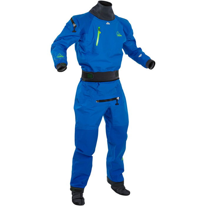 Palm Atom Back Zip Whitewater Kayak Drysuit Blue  11735