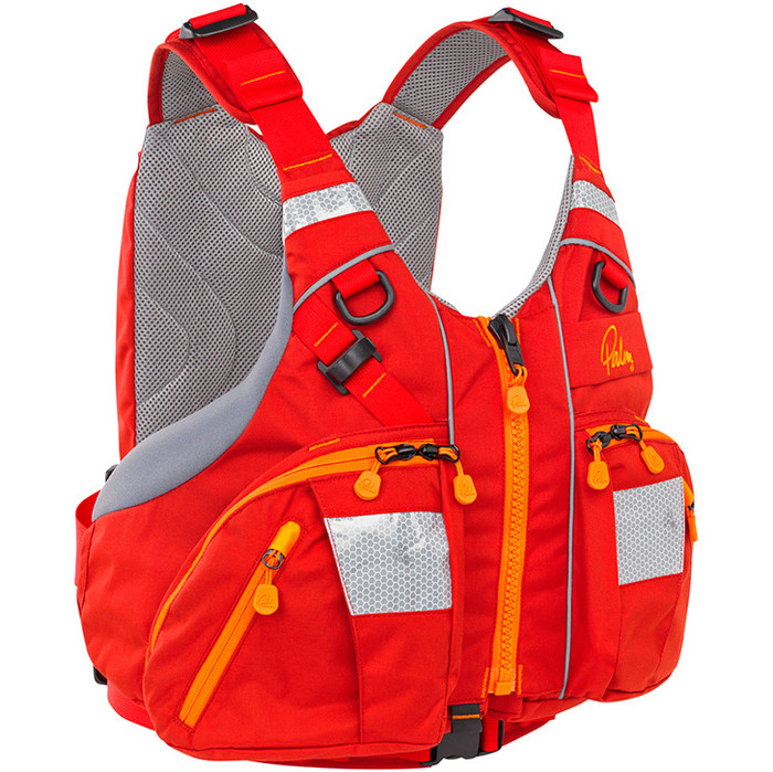 2024 Palm Kaikoura Buoyancy Aid Touring PFD Red 11730