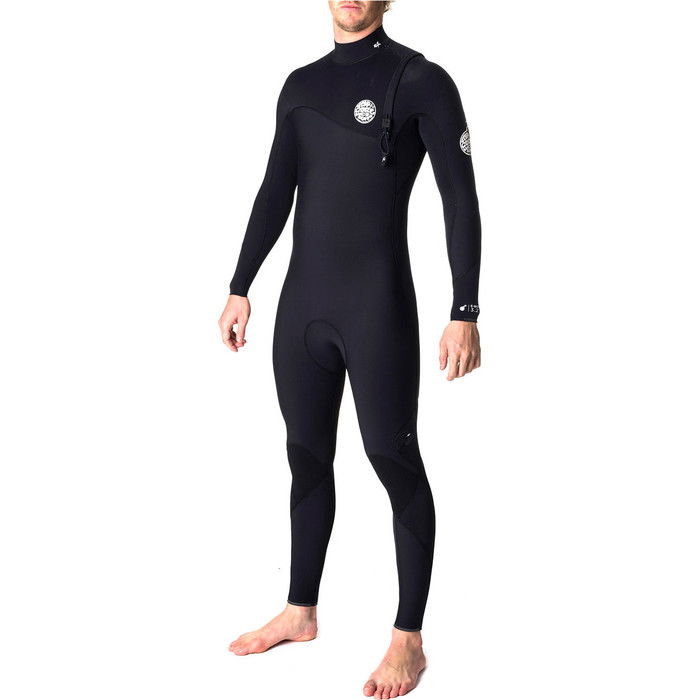 Rip Curl Flashbomb 5/3mm Zip Free Wetsuit BLACK WSM6UF