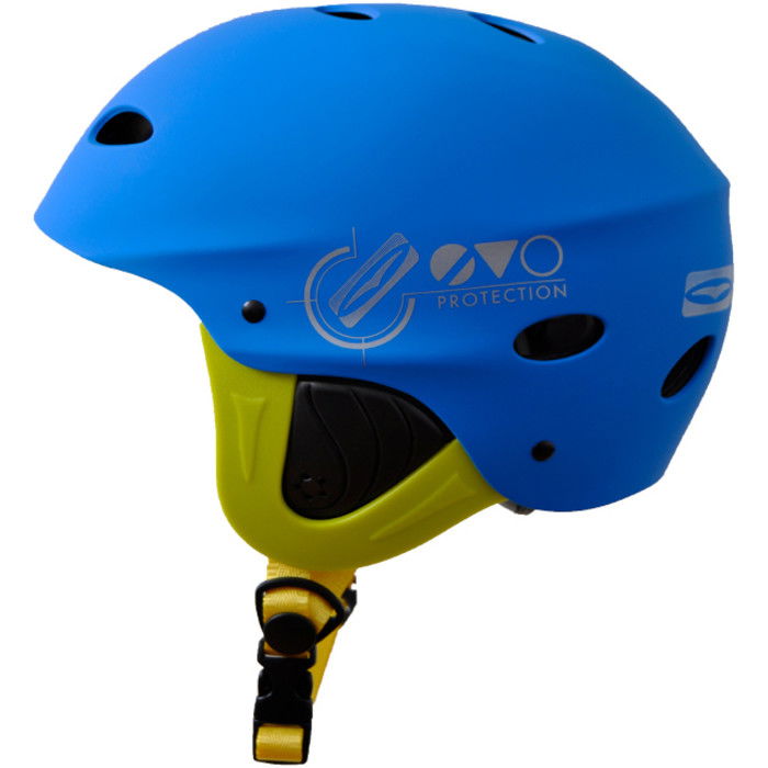 2024 Gul Evo Junior Wassersporthelm Blau / Gelb Fluro Ac0104-b3