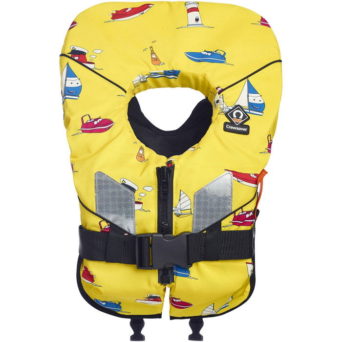 2024 Crewsaver Euro 100n Schwimmweste Gelb - Baby & Kind 10170