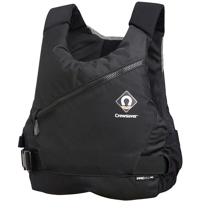 2024 Crewsaver Pro 50N Side Zip Buoyancy Aid Black / Grey 2621