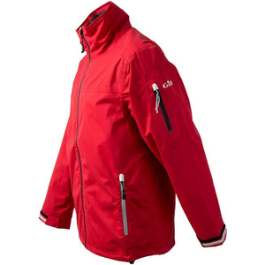 Gill Men's Crew Jacket in Red 1041