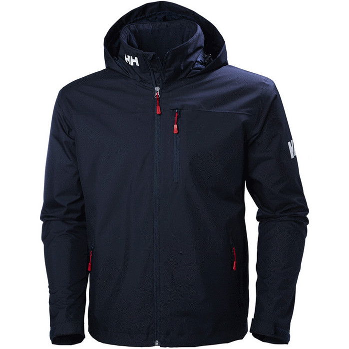 2024 Helly Hansen Hooded Crew Mid Layer Jacket Navy 33874