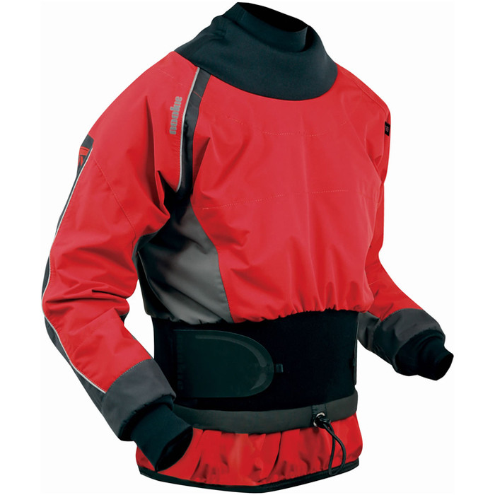 2024 Nookie Turbo Whitewater Jacket LAVA RED / CHARCOAL GREY JA10